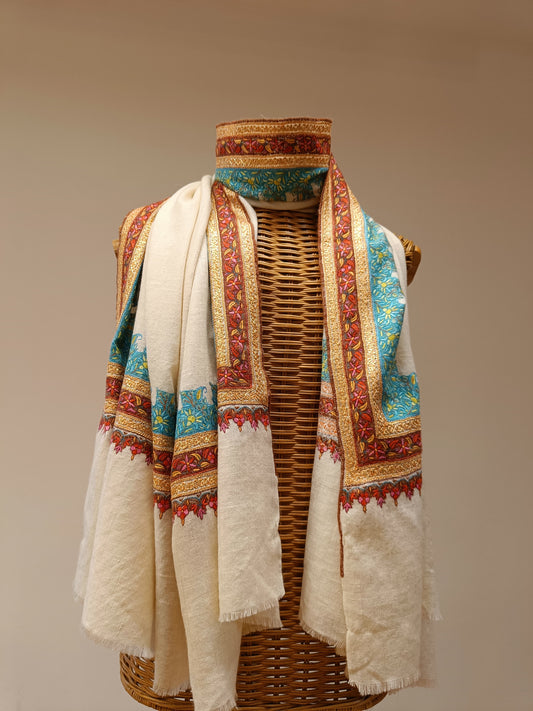 Pashmina Zari Tilla - SONA 225x115CM - Indus Weavers