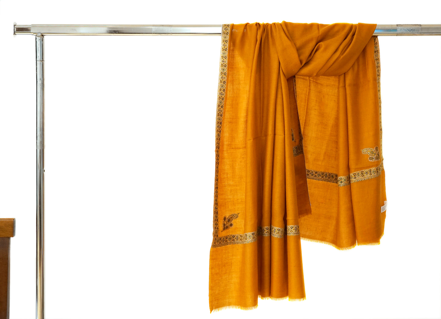 Pashmina - MUSTARD 200x100 CM Indus Weavers