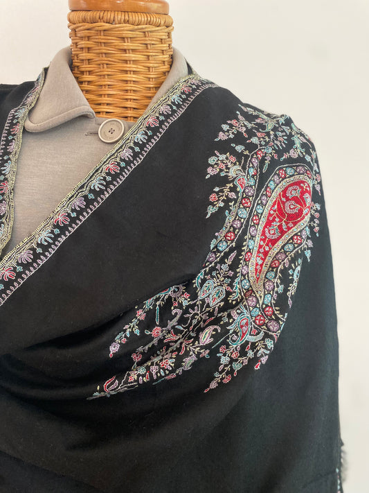 Pashmina BUTAH - 200x100 CM Indus Weavers