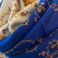 SOZNI Pashmina - SAPPHIRE 200x100 CM Indus Weavers