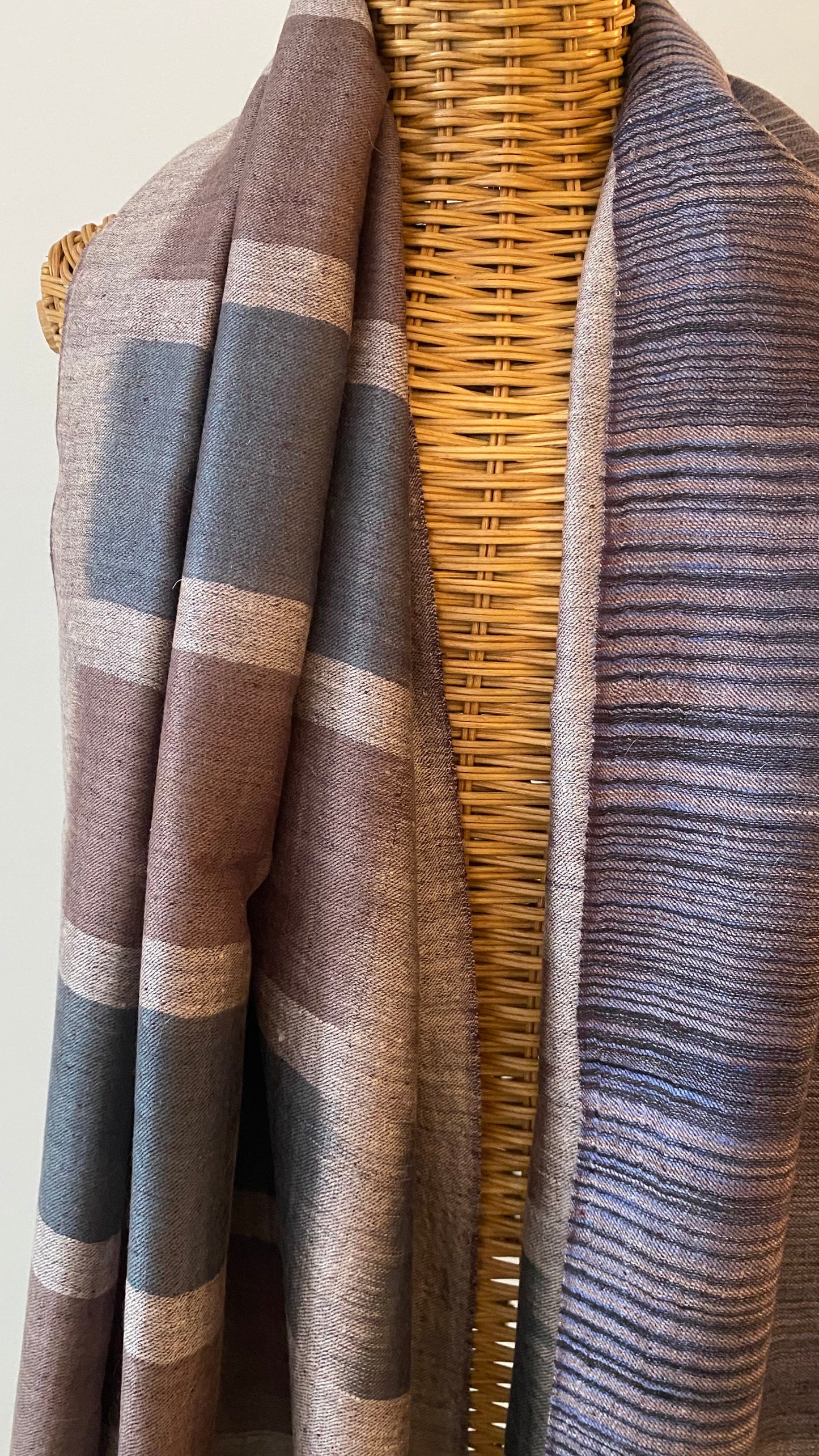 IKAT Pashmina - AMBER 200x100 CM Indus Weavers