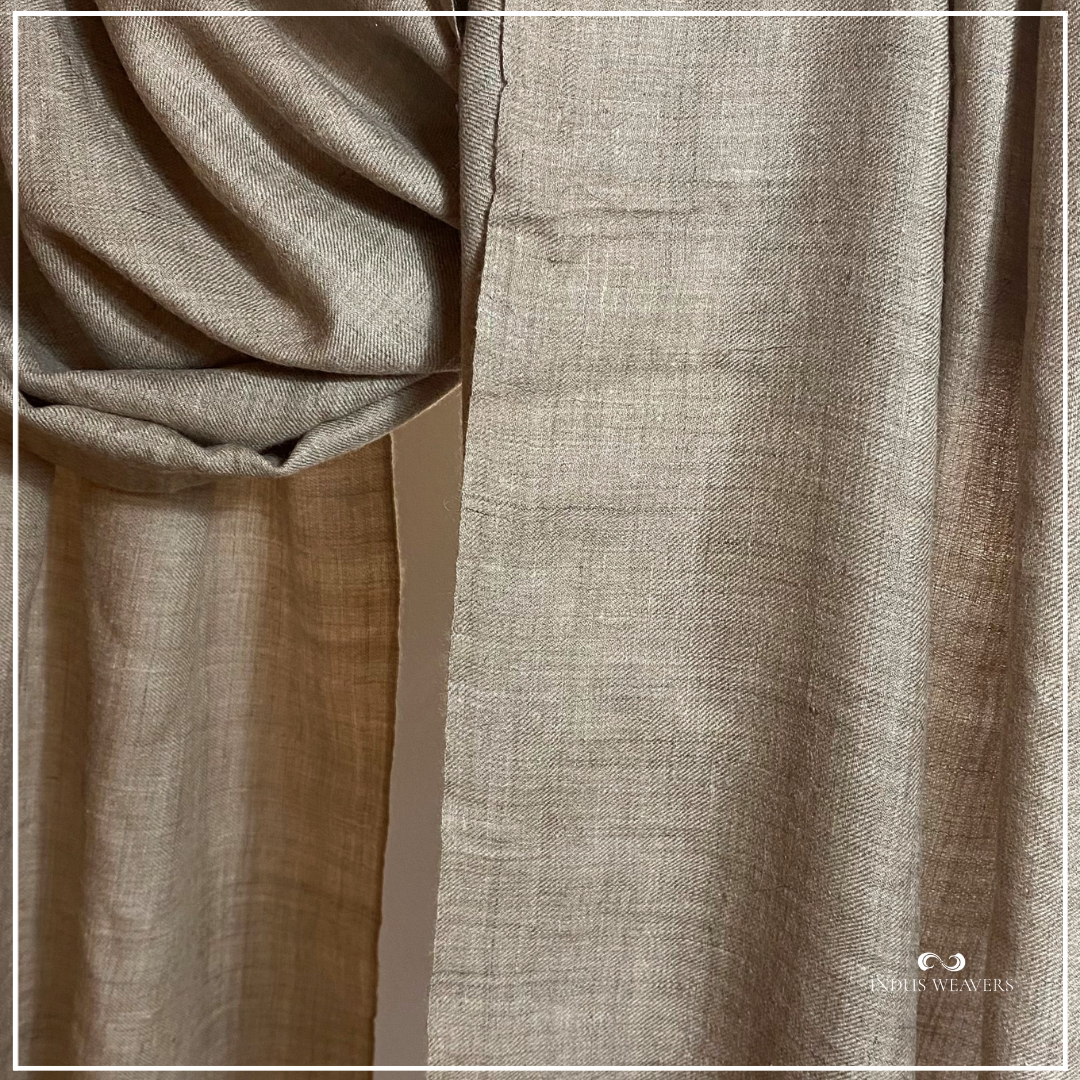 Natural Pashmina - 200x100CM Indus Weavers